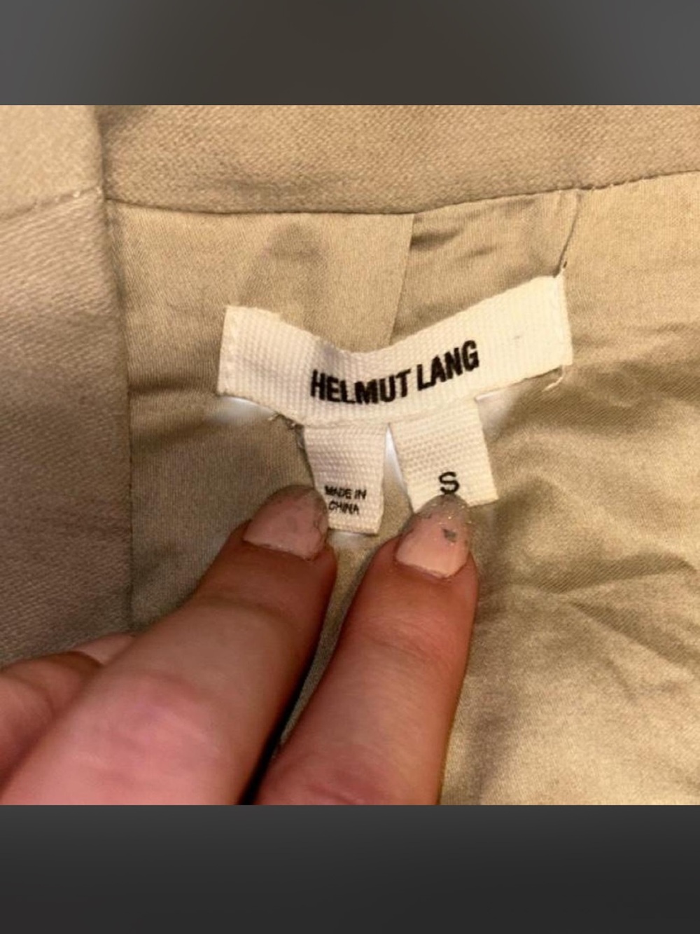 Helmut Lang Asymmetrical Zip Jacket - size Small - Picture 5 of 8